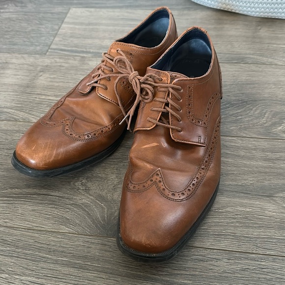 Cole Haan Men’s Brown Dress shoes size 9 - Picture 1 of 6